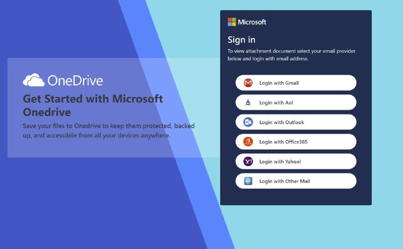 New OneDrive Page